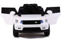 Auto na Akumulator HL1638 Dla Dzieci Światła LED MP3 Pilot Biały