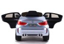 Auto na Akumulator BMW X6 SUV Światła LED Pilot Srebrny Lakierowany