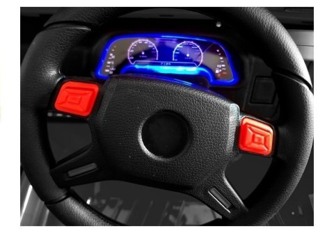 Auto na Akumulator Jeep HP012 Dla Dzieci Światła LED MP3 Czarne