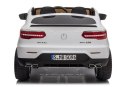 Auto na Akumulator Mercedes GLC 63S Dwuosobowy Światła LED MP3 Biały