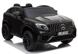 Auto na Akumulator Mercedes GLC 63S Dwuosobowy Światła LED MP3 Czarny