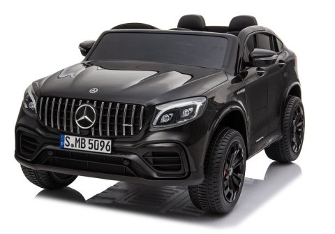 Auto na Akumulator Mercedes GLC 63S Dwuosobowy Światła LED MP3 Czarny