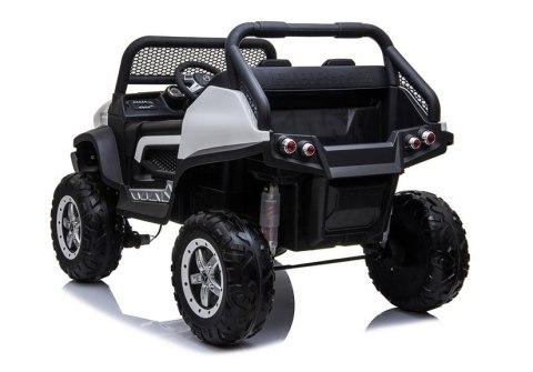 Auto na Akumulator Mercedes Unimog 4x4 Dla Dzieci Światła LED MP3 Biały