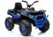Quad na Akumulator XMX607 Dla Dzieci Światła LED MP3 Niebieski