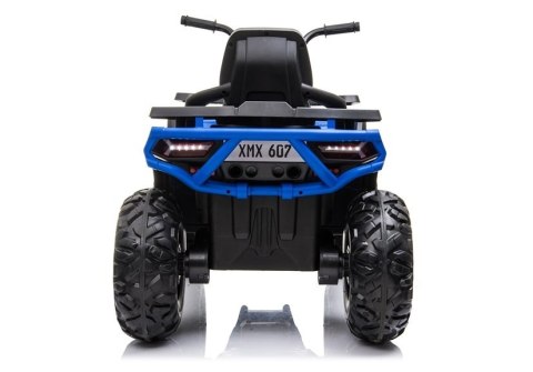 Quad na Akumulator XMX607 Dla Dzieci Światła LED MP3 Niebieski