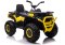 Quad na Akumulator XMX607 Dla Dzieci Światła LED MP3 Żółty