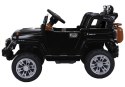 Auto na Akumulator Jeep JJ245 Dla Dzieci Światła LED MP3 Pilot Czarny