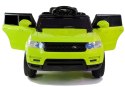 Auto Na Akumulator HL1638 Dla Dzieci Pilot MP3 Światło LED Zielony