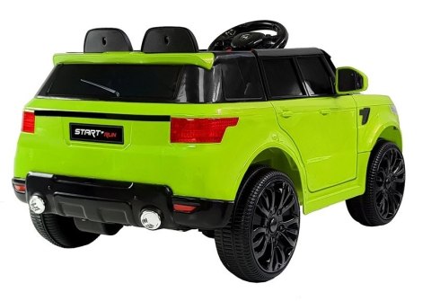 Auto Na Akumulator HL1638 Dla Dzieci Pilot MP3 Światło LED Zielony