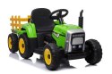 Traktor na Akumulator z Przyczepą XMX611 Pilot Światła LED Zielony
