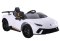 Auto na akumulator Lamborghini Huracan Pilot Światła LED MP3 Białe