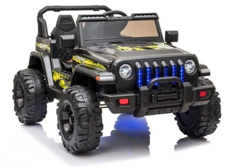 Auto Na Akumulator Dla Dzieci CH9956 Światła LED Pilot Czarny