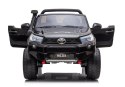 Auto na Akumulator Toyota Hilux Pilot Światła LED MP3 Czarny Lakierowany