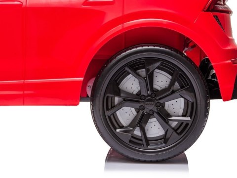 Samochód na akumulator Audi RS Q8 Światła LED MP3 Pilot Czerwony