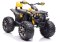 Quad Na Akumulator Z Oparciem QLS-3288 ŚwIatła LED MP3 Żółty