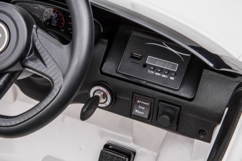 Auto Na Akumulator McLaren GT 12V Pilot Światła LED MP3 Biały