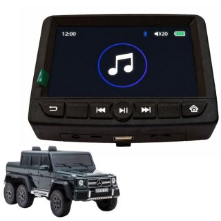Panel LCD MP4 do Auta na akumulator Mercedes G63 SX1888