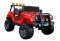 Auto na Akumulator WXE-1688 4x4 Czerwony STRONG
