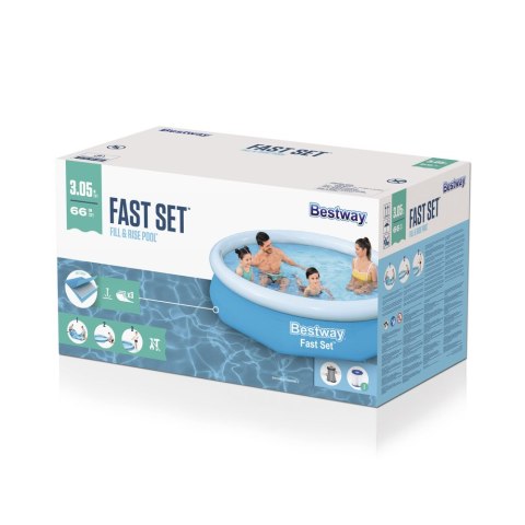 Basen Ogrodowy Rozporowy 305 x 66 cm Bestway 57458
