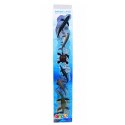 Zestaw Mini Figurki Zwierzęta Morskie Żółw Tuńczyk Ryby 6-9cm 6 szt.