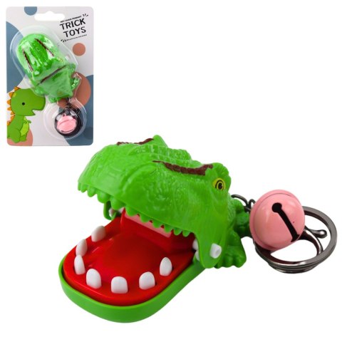 Gra Zręcznościowa Dentysta Dinozaur Brelok Zawieszka 2w1