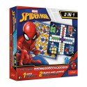 Gra planszowa 2w1 Chińczyk Węże i drabiny Spider-Man Trefl 02419