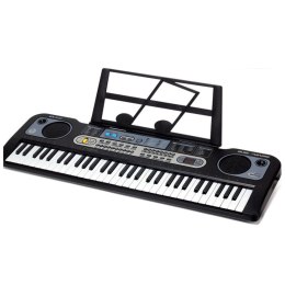 Keyboard Elektryczny Mikrofon Stojak Na Nuty Nagrywanie Odtwarzanie