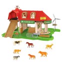 Zestaw Farma Stodoła Traktory Figurki Zwierzęta 42 el.