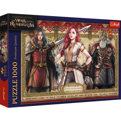 Puzzle - 1000 - Władca Pierścieni: Wojna Rohirrimów - Trefl 10937