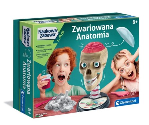 Naukowa Zabawa Zestaw Zwariowana Anatomia Język Polski Clementoni 50697