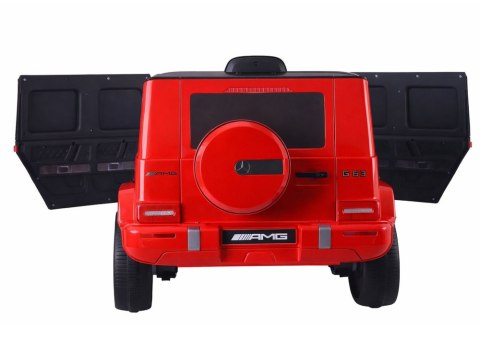 Auto Na Akumulator Mercedes G63 S306-1 Czerwony