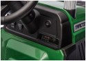 Traktor Na Akumulator CH9959B Z Przyczepą Ciemno Zielony 24V