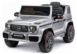 Auto Na Akumulator Mercedes AMG G 63 Srebrny Lakierowany