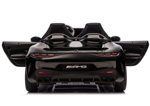 Auto Na Akumulator Mercedes GT63 AMG DK-GT63 24V LCD Czarny Lakierowany