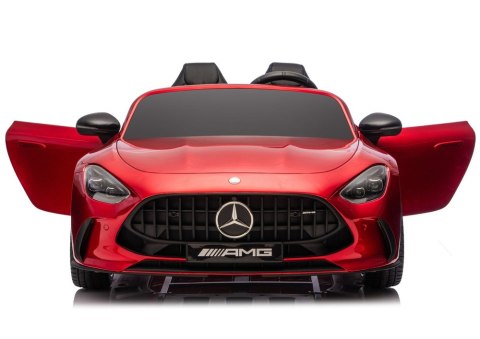 Auto Na Akumulator Mercedes GT63 AMG DK-GT63 24V LCD Czerwony Lakierowany