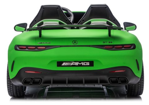Auto Na Akumulator Mercedes GT63 AMG DK-GT63 24V LCD Matowy Zielony