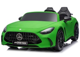Auto Na Akumulator Mercedes GT63 AMG DKGT63 24V Cichy Silnik Matowy Zielony