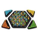 Gra Strategiczna Rodzinna Edukacyjna Puzzle Geometryczne Trójkąty