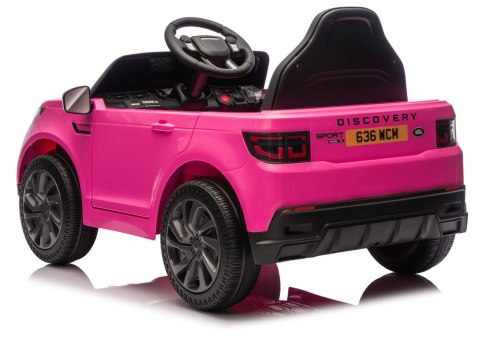 Pojazd Na Akumulator Land Rover Discovery DLS-K06 Różowy