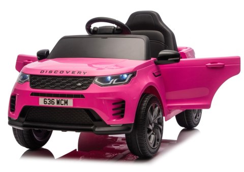 Pojazd Na Akumulator Land Rover Discovery DLS-K06 Różowy